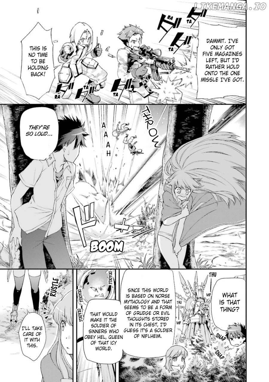 Toaru Majutsu no Heavy Zashiki Warashi ga Kantan na Satsujinhi no Konkatsu Jijou chapter 4.1 - page 3