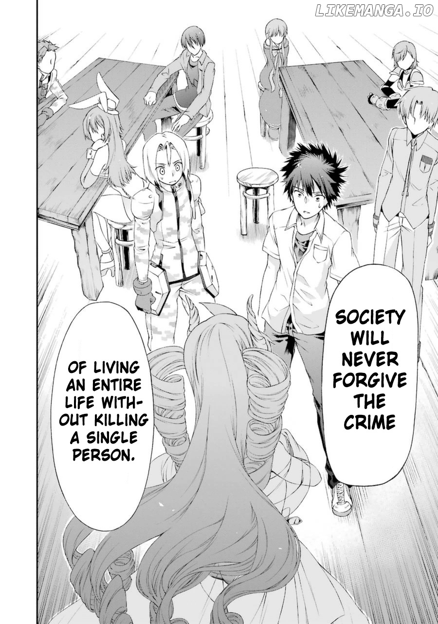 Toaru Majutsu no Heavy Zashiki Warashi ga Kantan na Satsujinhi no Konkatsu Jijou chapter 4.2 - page 11