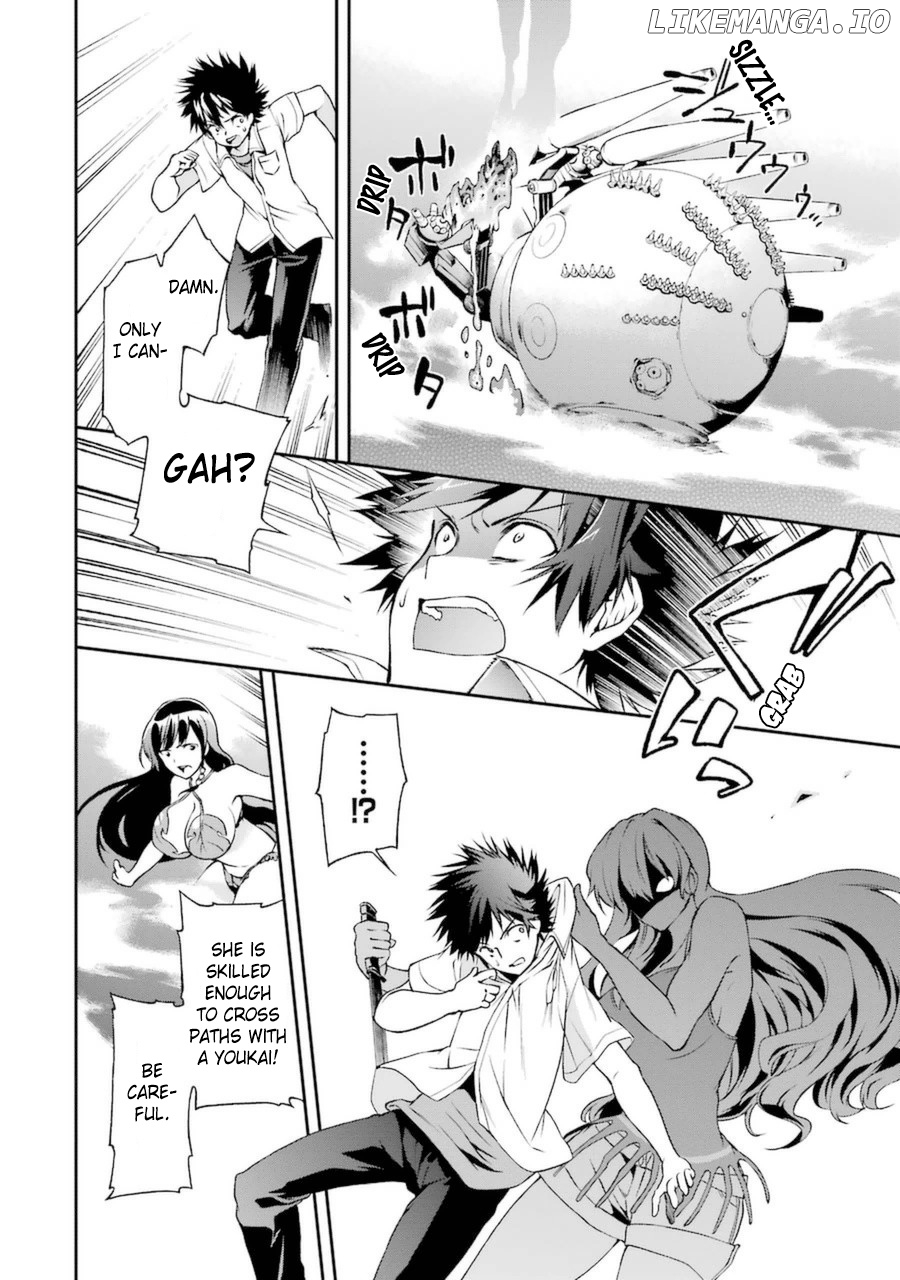 Toaru Majutsu no Heavy Zashiki Warashi ga Kantan na Satsujinhi no Konkatsu Jijou chapter 7 - page 23