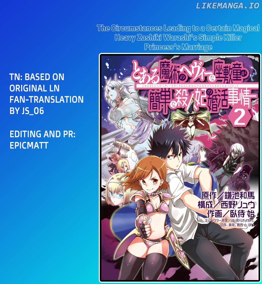 Toaru Majutsu no Heavy Zashiki Warashi ga Kantan na Satsujinhi no Konkatsu Jijou chapter 8 - page 43