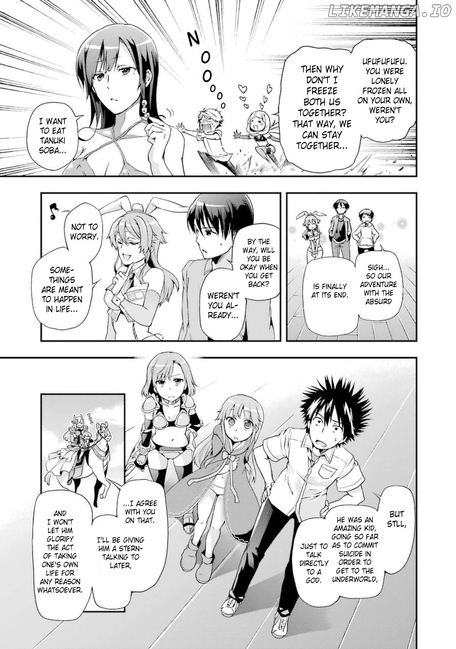 Toaru Majutsu no Heavy Zashiki Warashi ga Kantan na Satsujinhi no Konkatsu Jijou chapter 9 - page 36