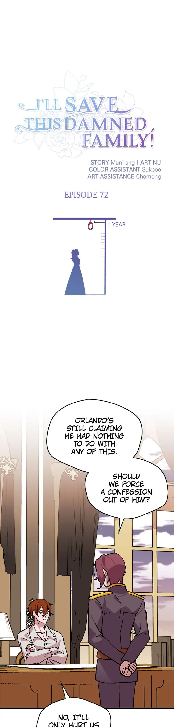 I’ll Save a Decent Family Chapter 72 - page 1