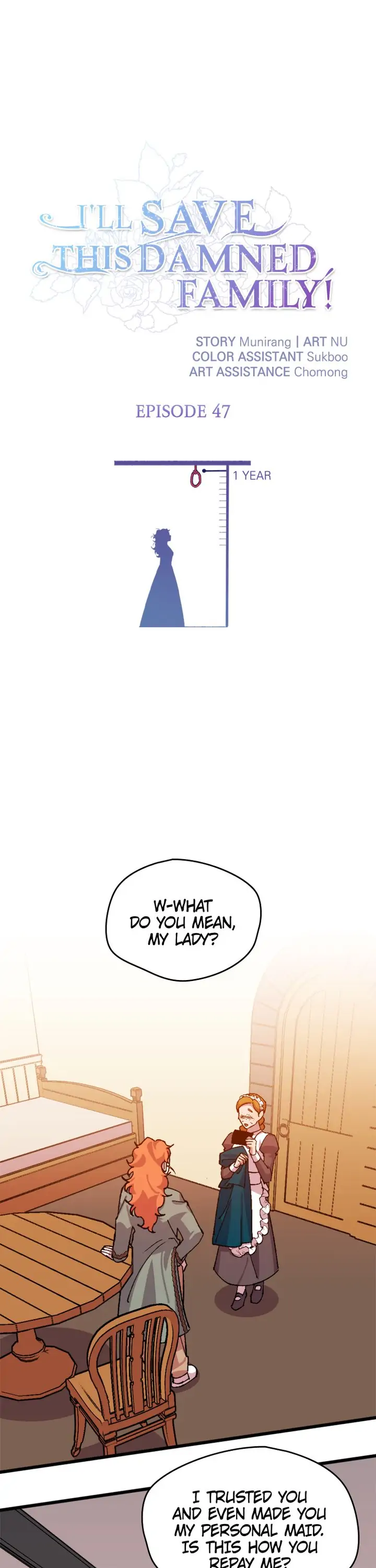 I’ll Save a Decent Family Chapter 47 - page 1