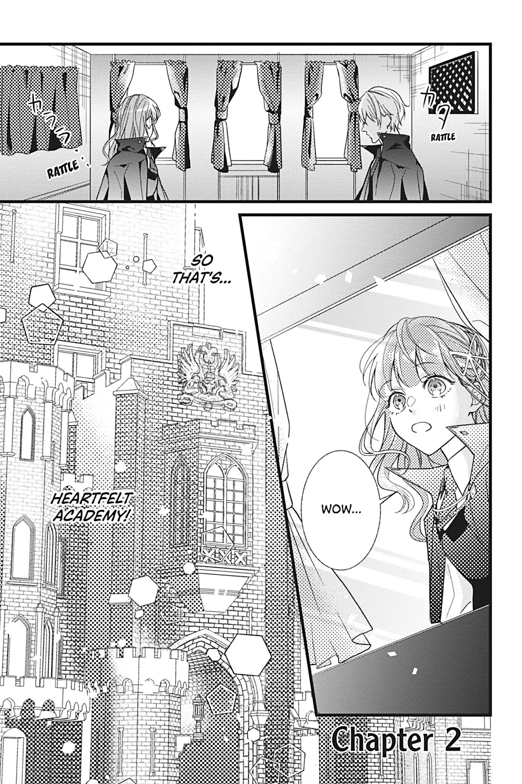 I Was Reincarnated as the Heroine on the Verge of a Bad Ending, and I'm Determined to Fall in Love! Chapter 2 - page 1