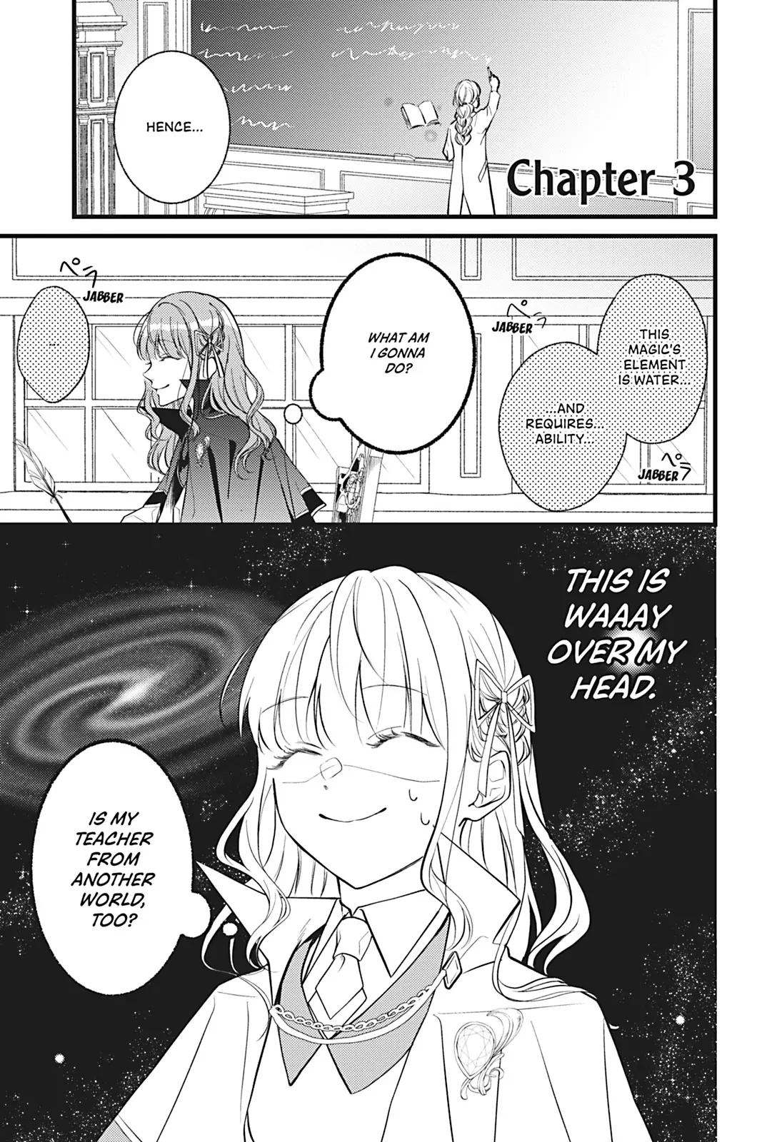 I Was Reincarnated as the Heroine on the Verge of a Bad Ending, and I'm Determined to Fall in Love! Chapter 3 - page 1