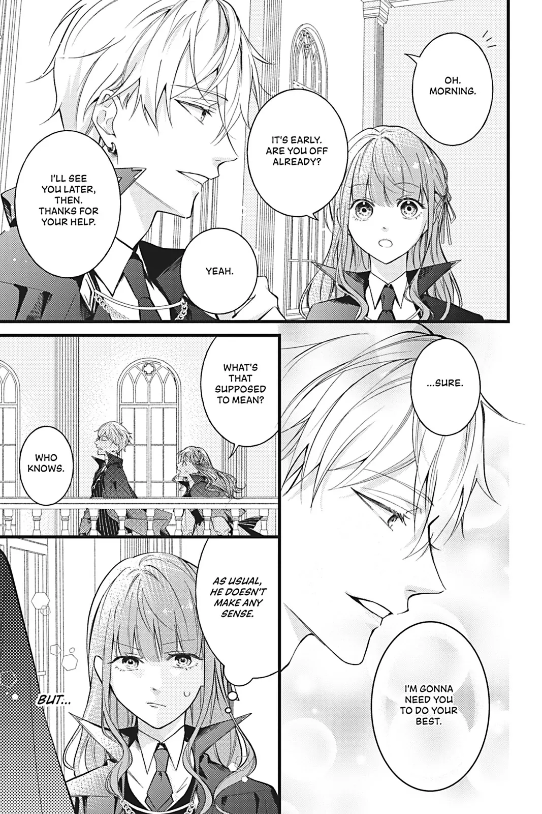I Was Reincarnated as the Heroine on the Verge of a Bad Ending, and I'm Determined to Fall in Love! Chapter 4 - page 7