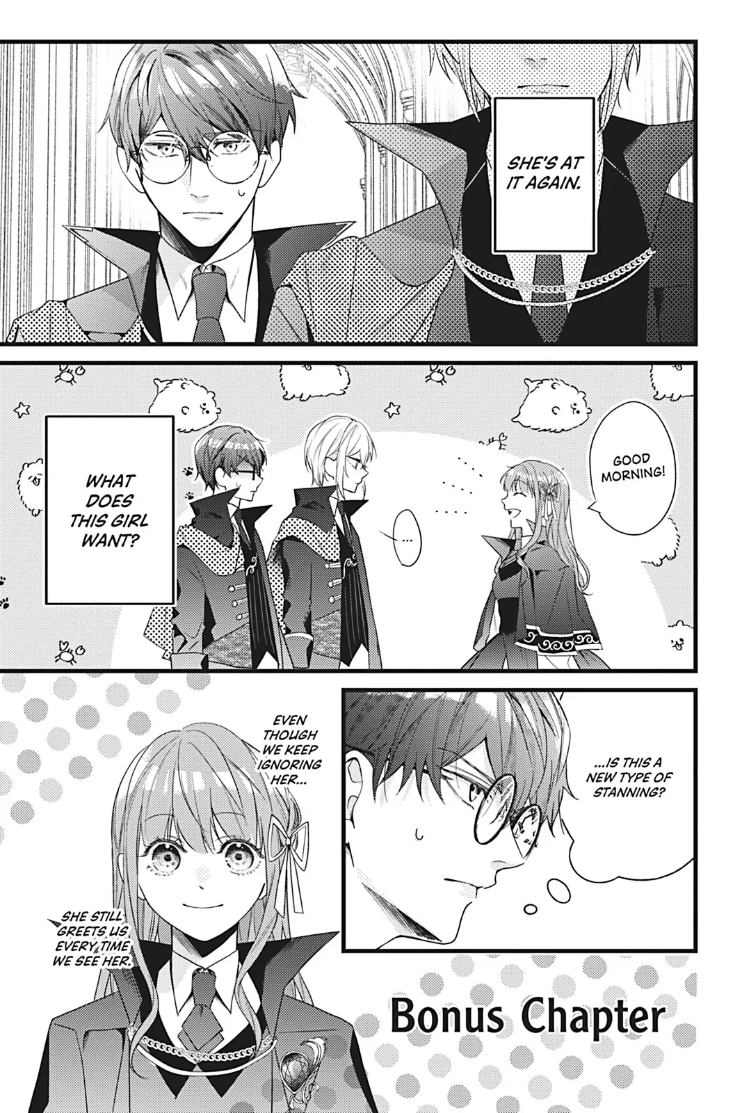 I Was Reincarnated as the Heroine on the Verge of a Bad Ending, and I'm Determined to Fall in Love! Chapter 5.1 - page 1