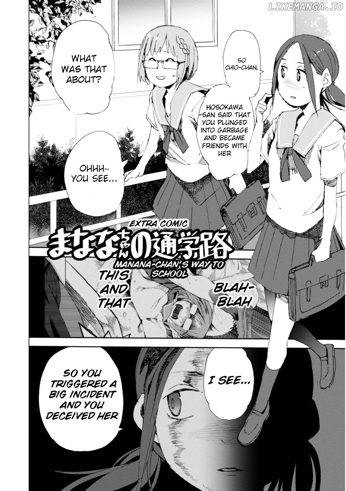 Chio-Chan No Tsuugakuro chapter 5.5 - page 1
