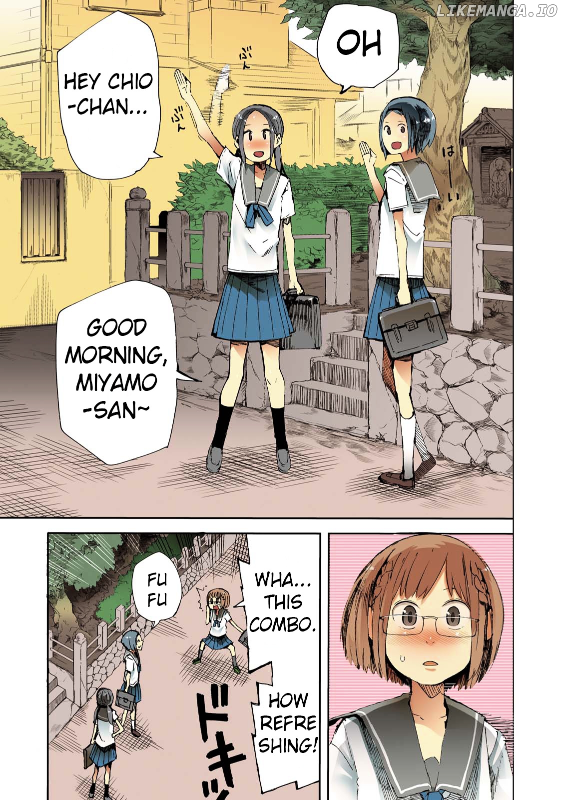 Chio-Chan No Tsuugakuro chapter 6 - page 3