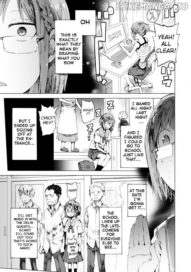 Chio-Chan No Tsuugakuro chapter 1 - page 8