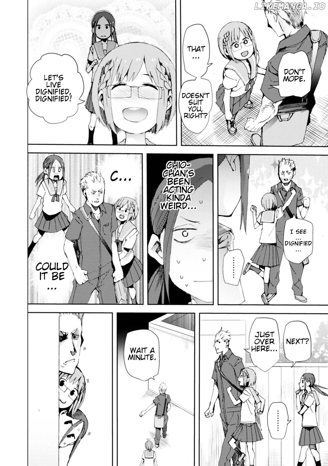 Chio-Chan No Tsuugakuro chapter 10 - page 18