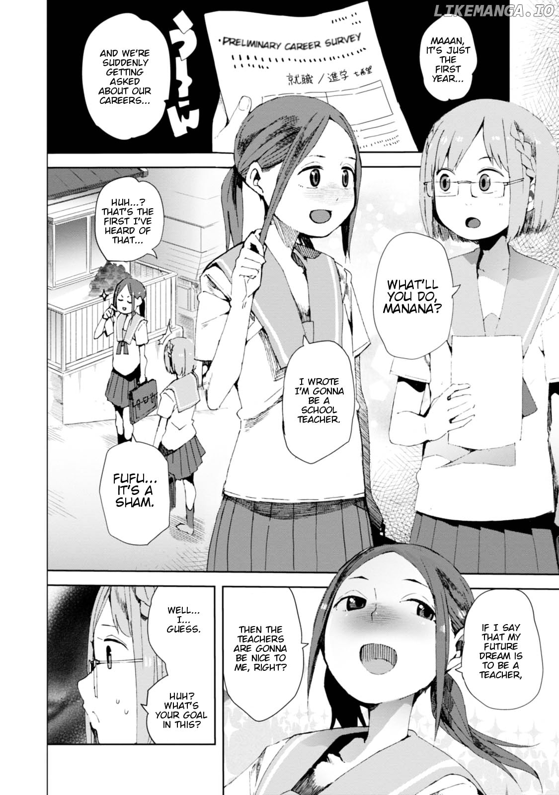 Chio-Chan No Tsuugakuro chapter 10 - page 2
