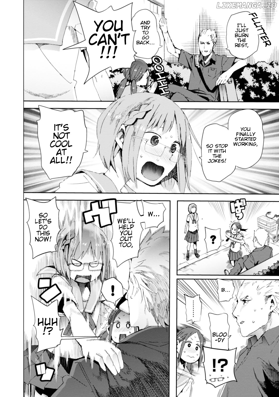 Chio-Chan No Tsuugakuro chapter 10 - page 8
