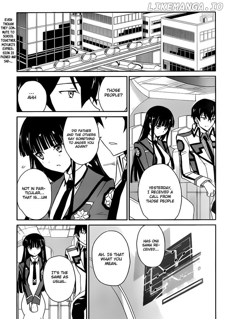 Mahouka Koukou no Yuutousei chapter 4 - page 1