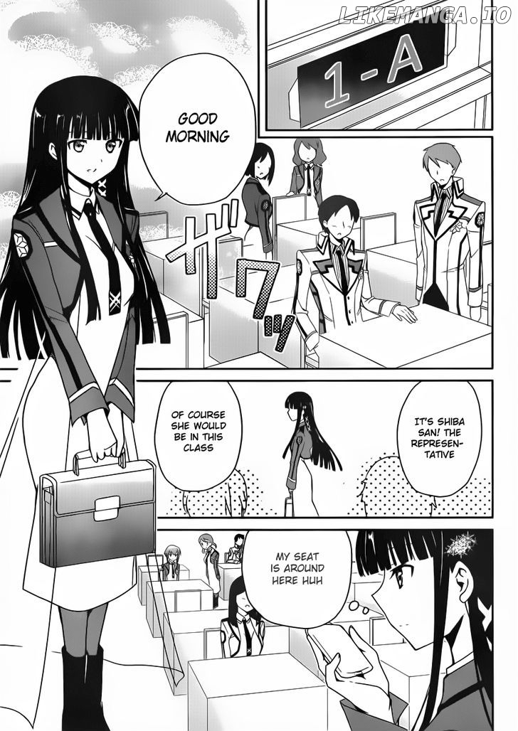 Mahouka Koukou no Yuutousei chapter 4 - page 7