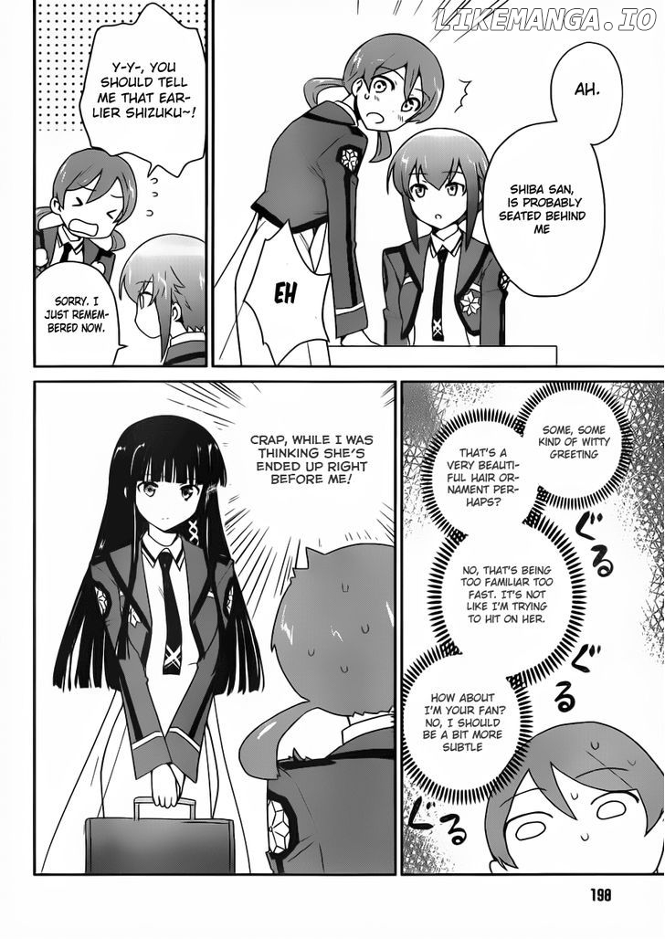 Mahouka Koukou no Yuutousei chapter 4 - page 8