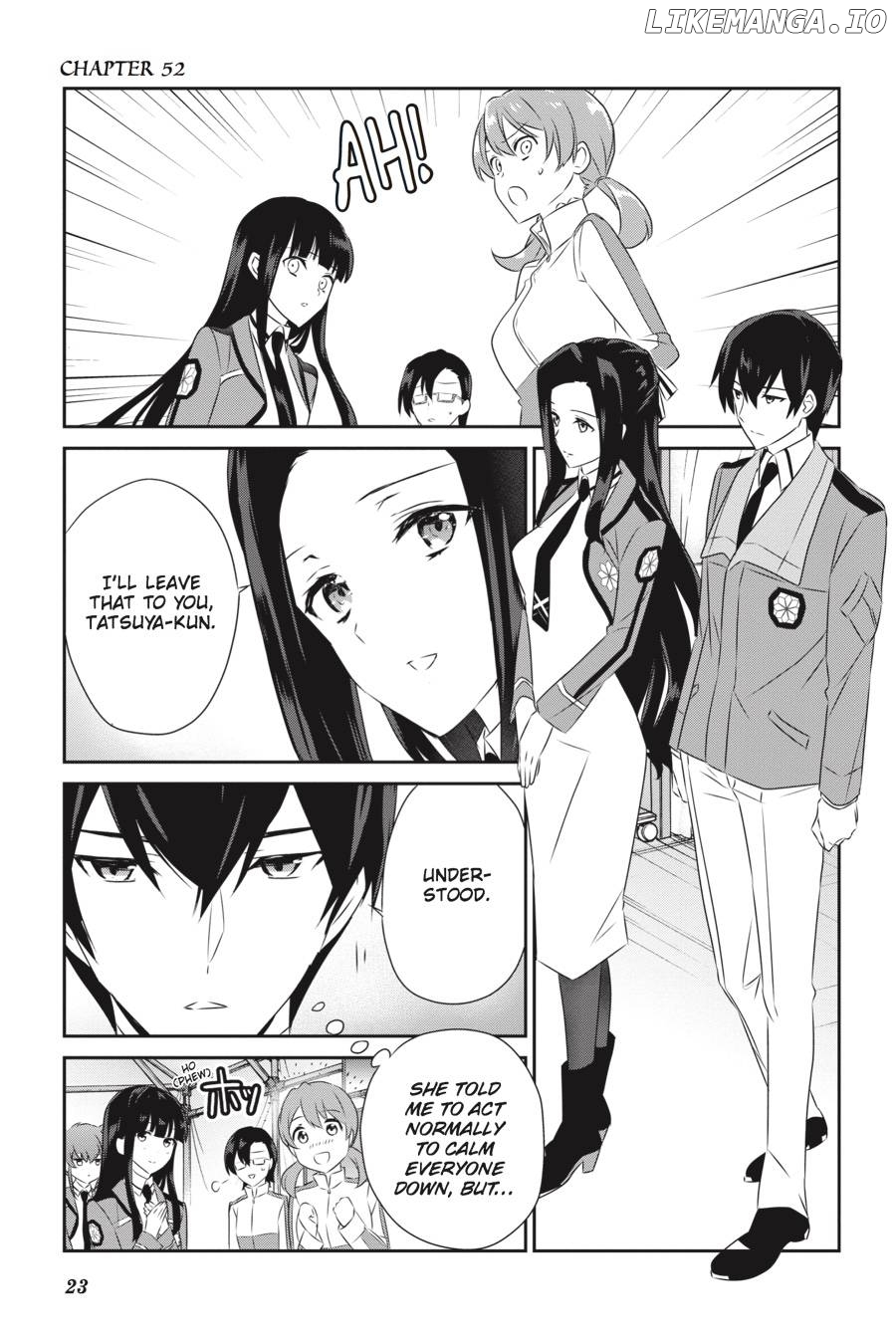 Mahouka Koukou no Yuutousei chapter 52 - page 1