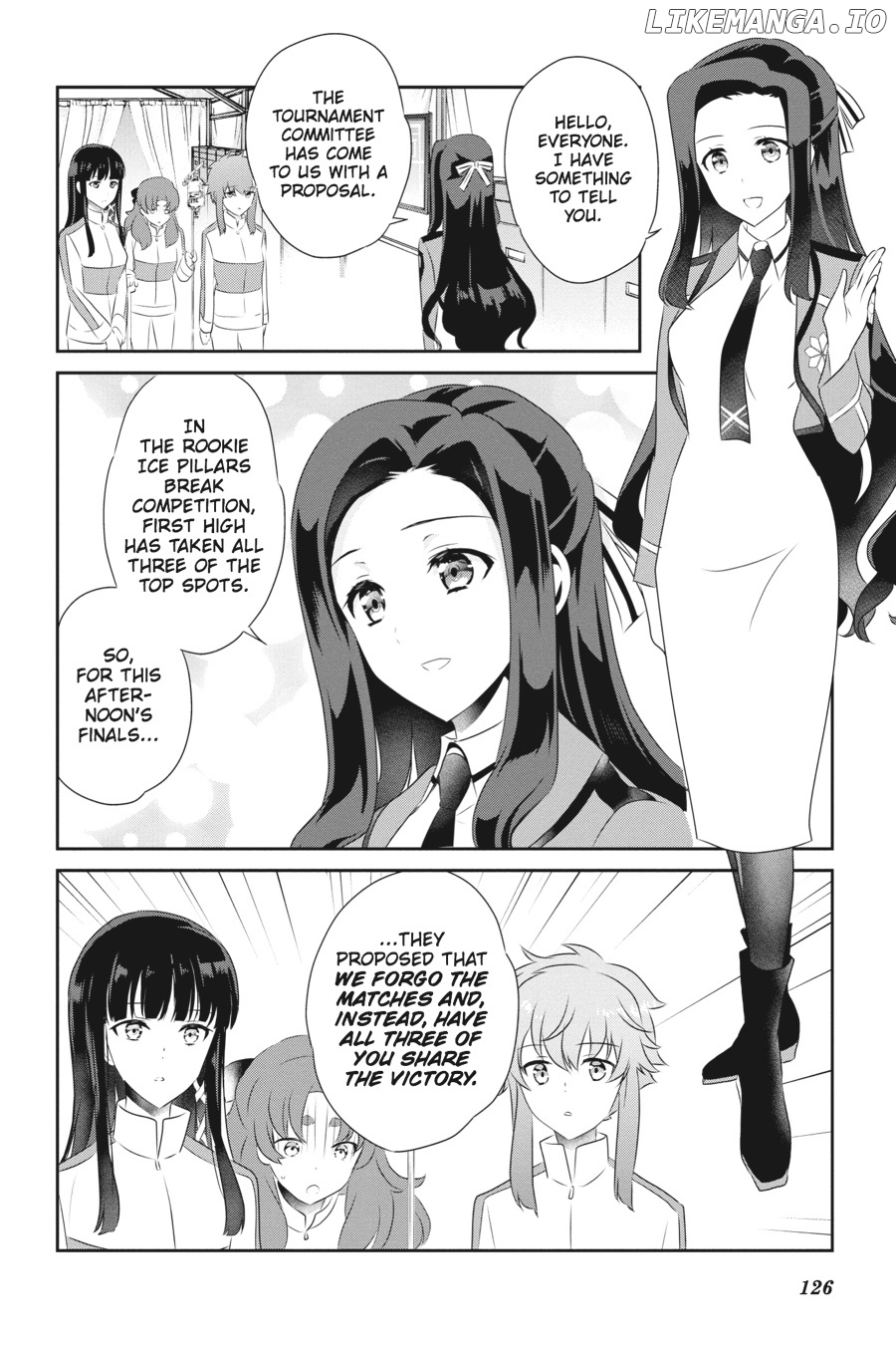 Mahouka Koukou no Yuutousei chapter 40 - page 24
