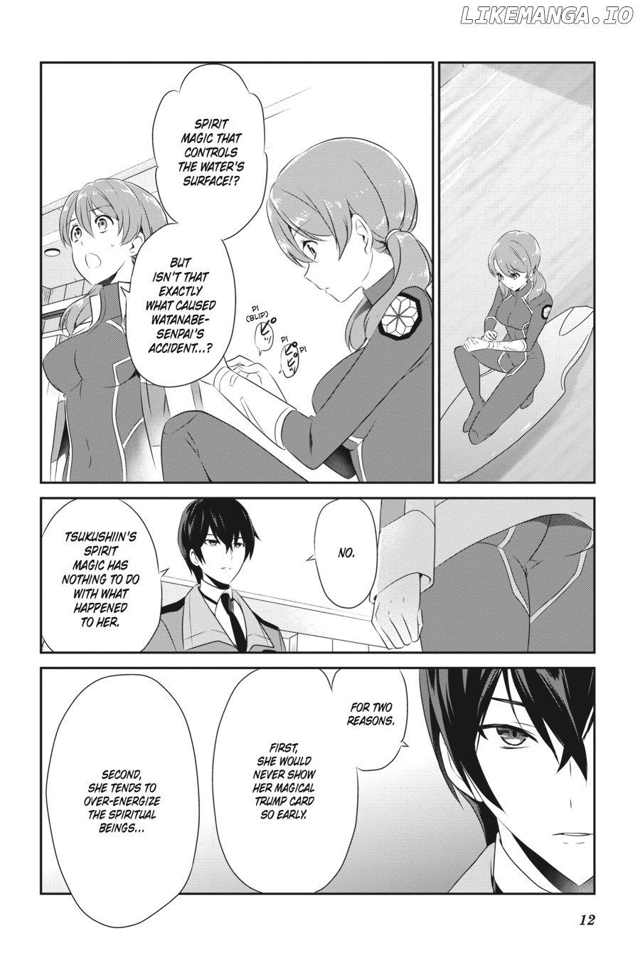 Mahouka Koukou no Yuutousei chapter 42 - page 13