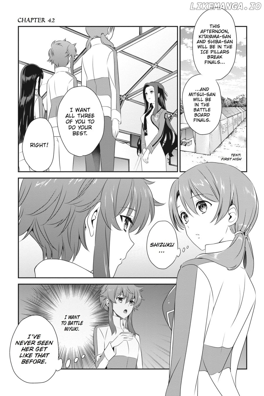 Mahouka Koukou no Yuutousei chapter 42 - page 4