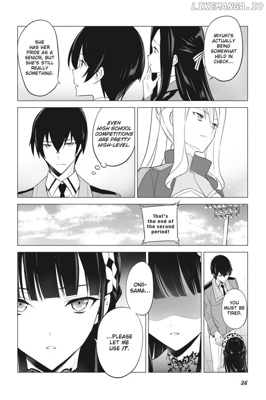 Mahouka Koukou no Yuutousei chapter 62 - page 3