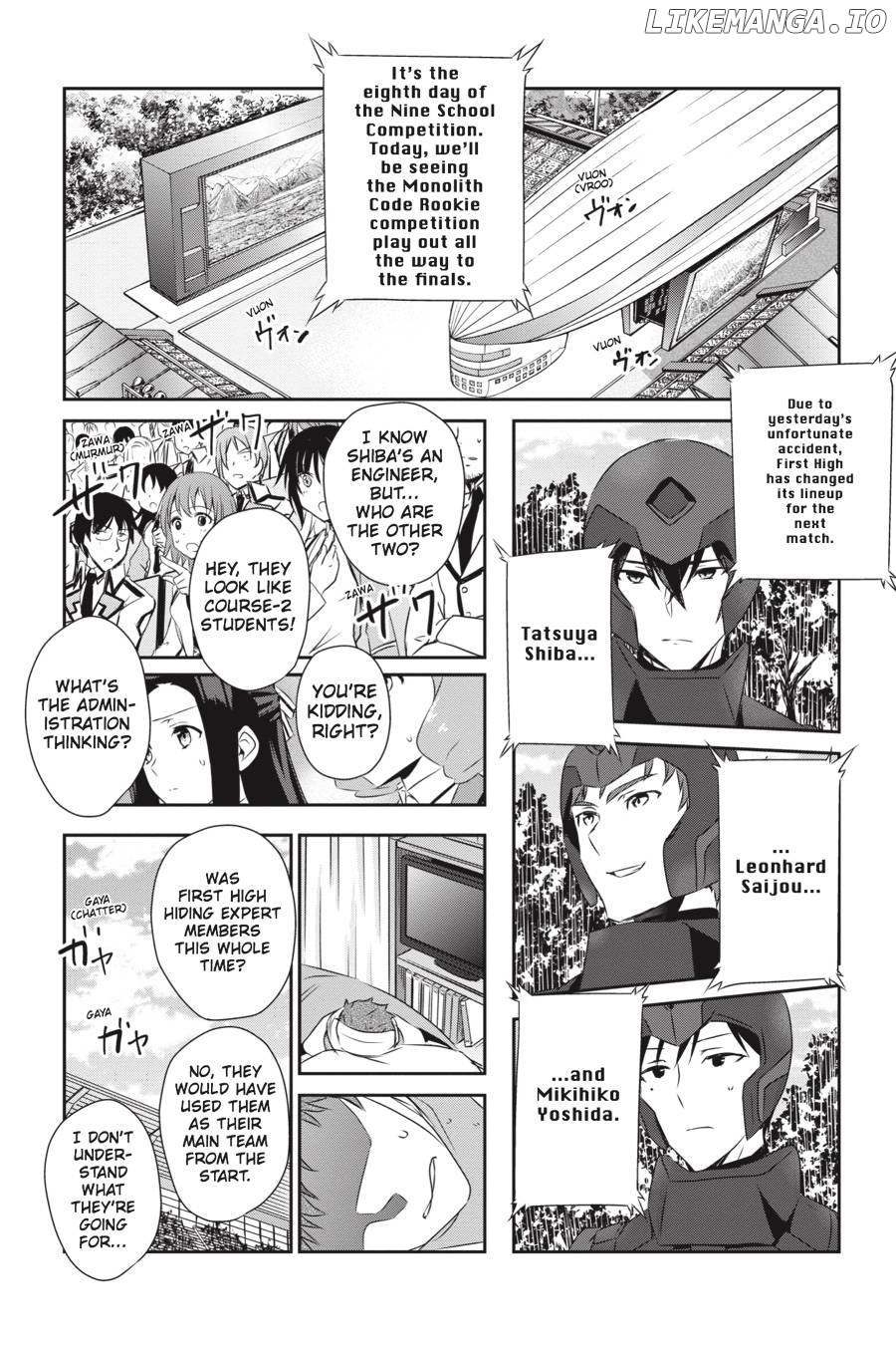 Mahouka Koukou no Yuutousei chapter 53 - page 3