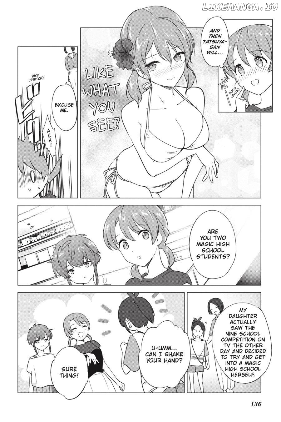 Mahouka Koukou no Yuutousei chapter 78 - page 4