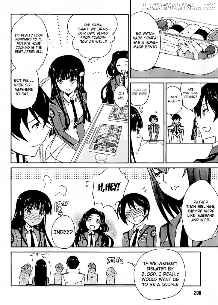 Mahouka Koukou no Yuutousei chapter 6 - page 4