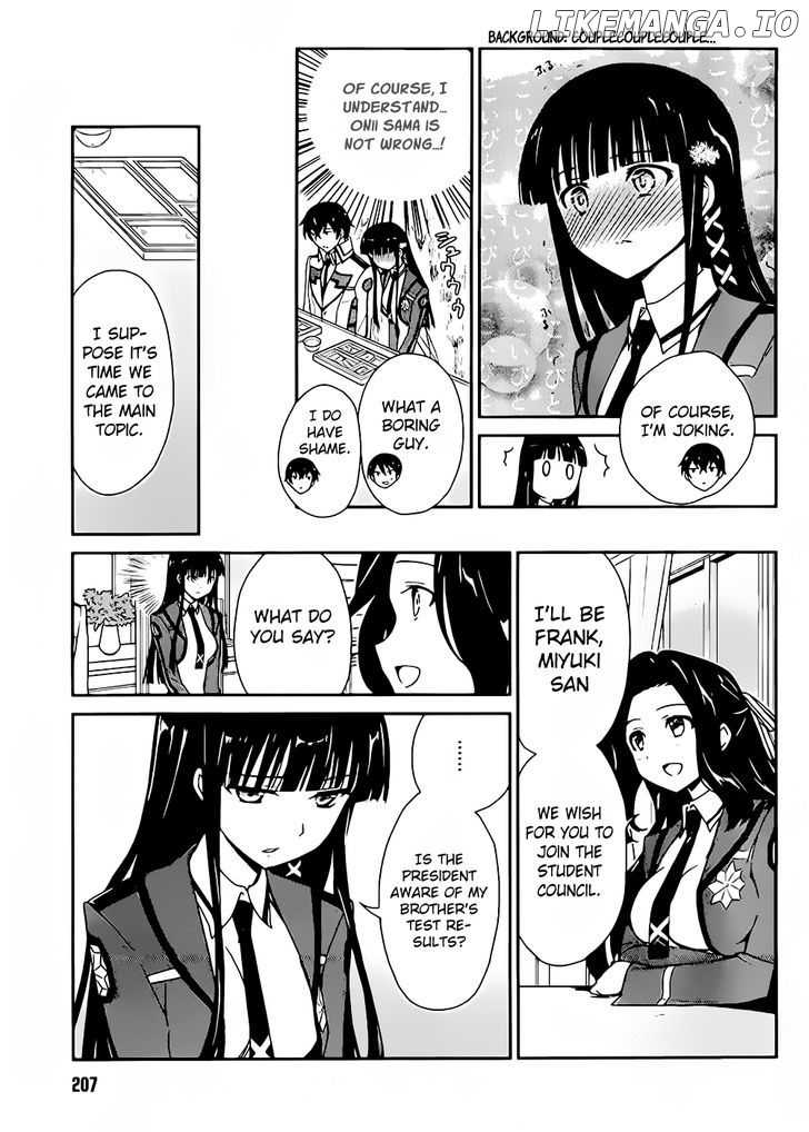 Mahouka Koukou no Yuutousei chapter 6 - page 5