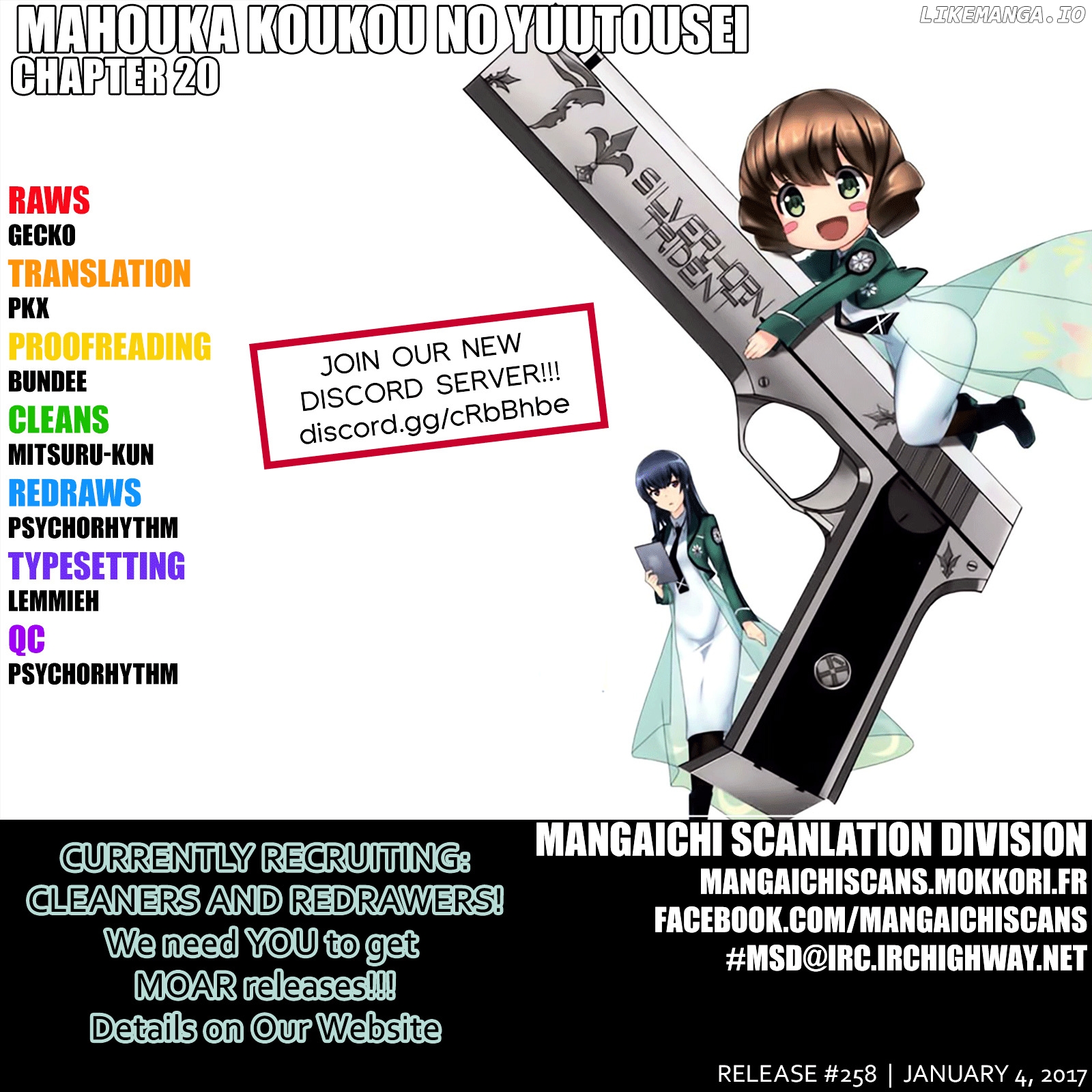 Mahouka Koukou no Yuutousei chapter 20 - page 1