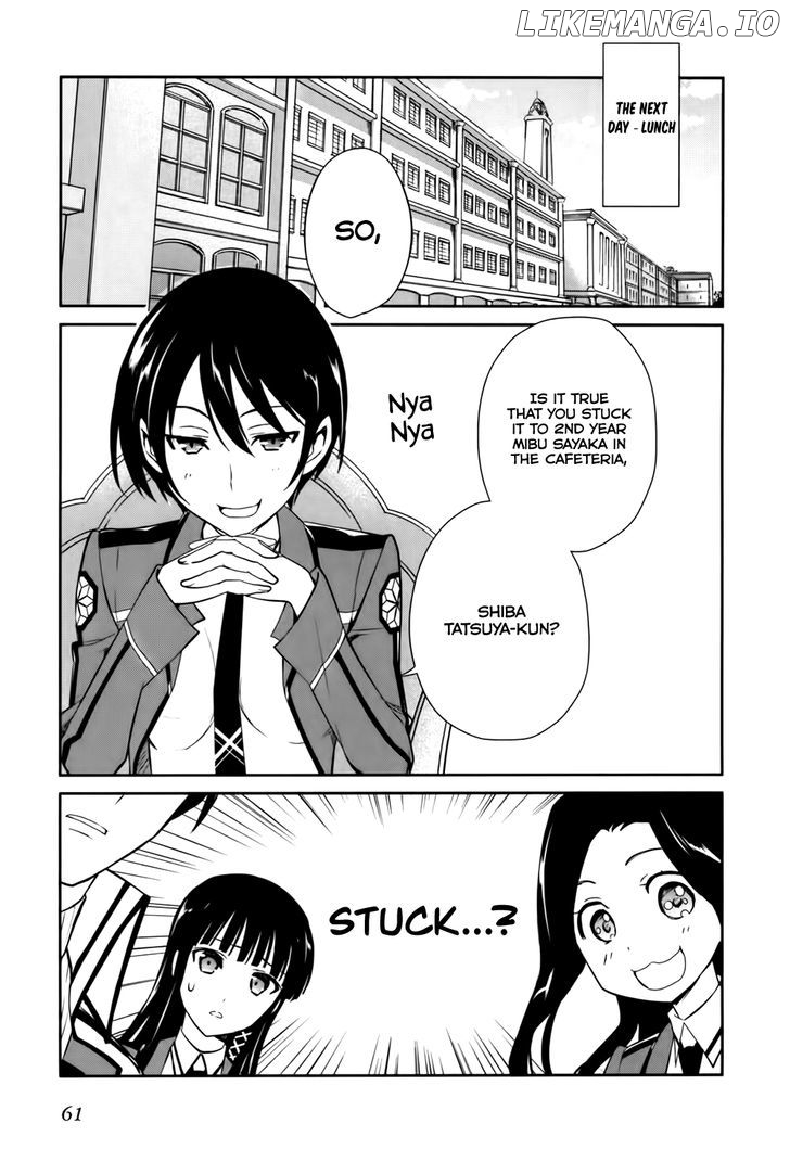 Mahouka Koukou no Yuutousei chapter 14 - page 14