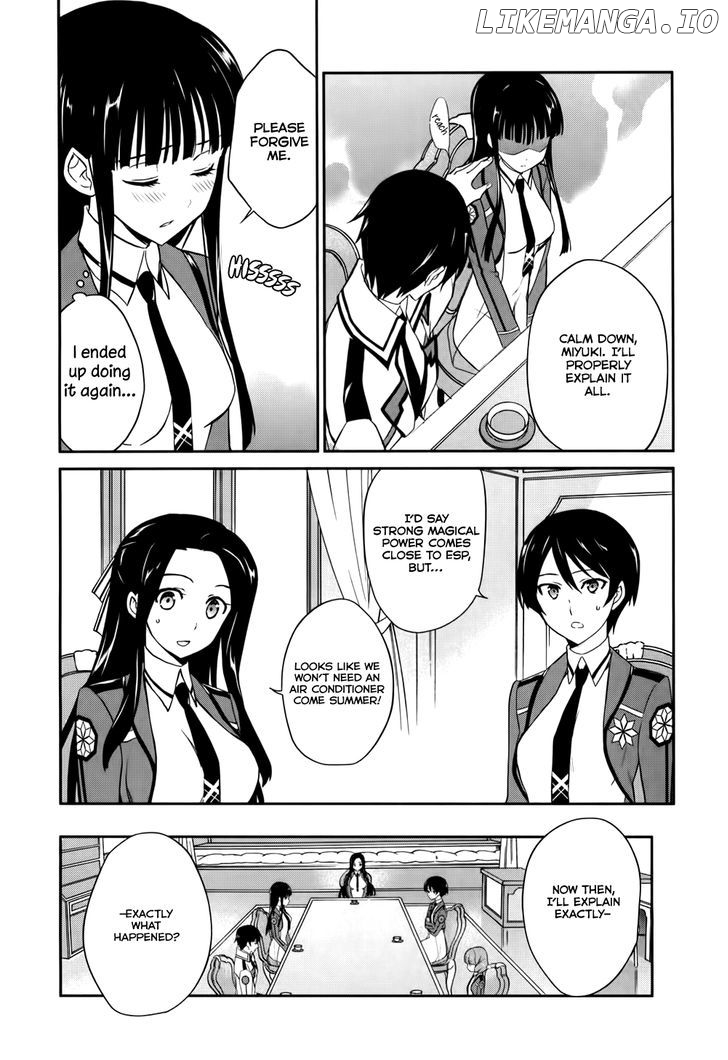 Mahouka Koukou no Yuutousei chapter 14 - page 17