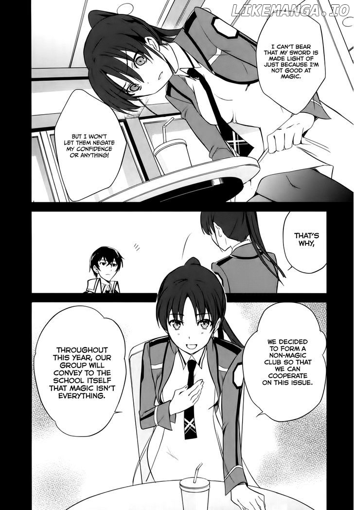 Mahouka Koukou no Yuutousei chapter 14 - page 21