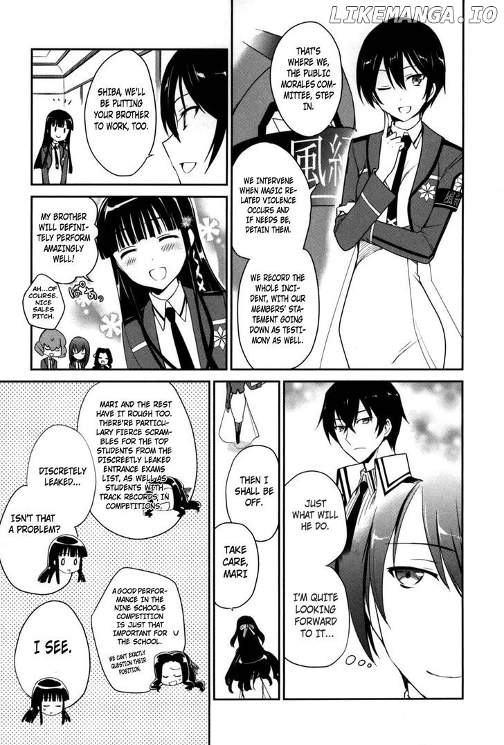 Mahouka Koukou no Yuutousei chapter 9 - page 6