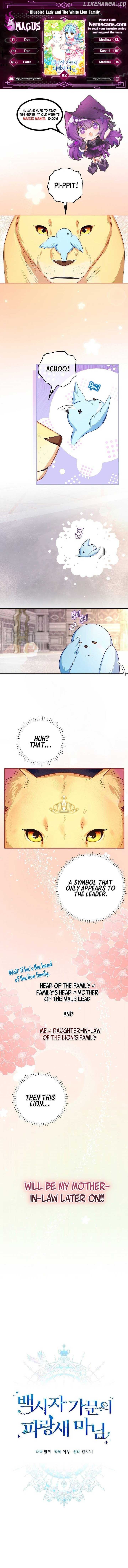 Bluebird Lady and The White Lion Family Chapter 2 - page 1