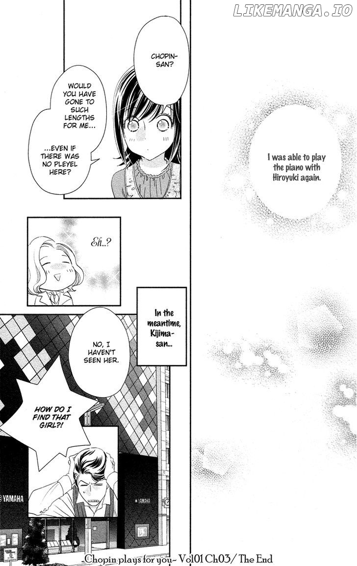 Kimi no Tame ni Hiku Chopin chapter 3 - page 47