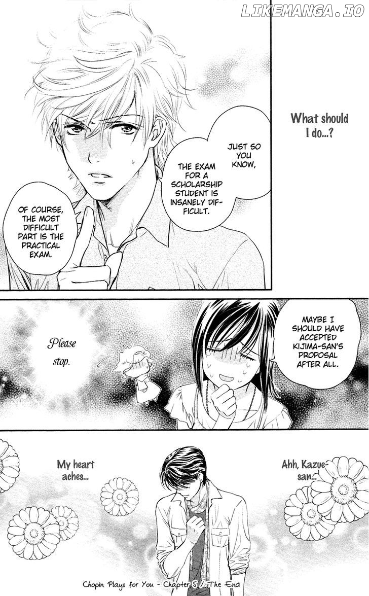 Kimi no Tame ni Hiku Chopin chapter 5 - page 52