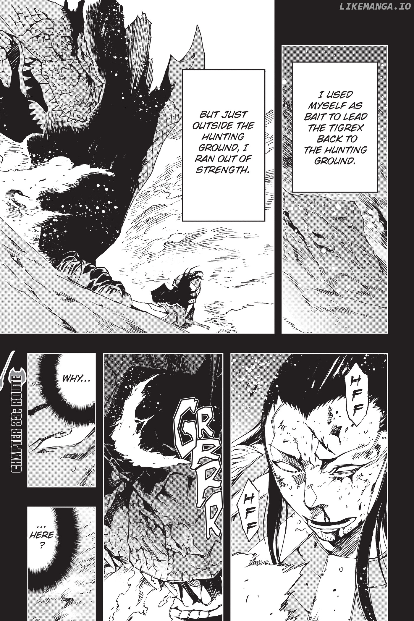 Monster Hunter - Senkou no Kariudo chapter 33 - page 1