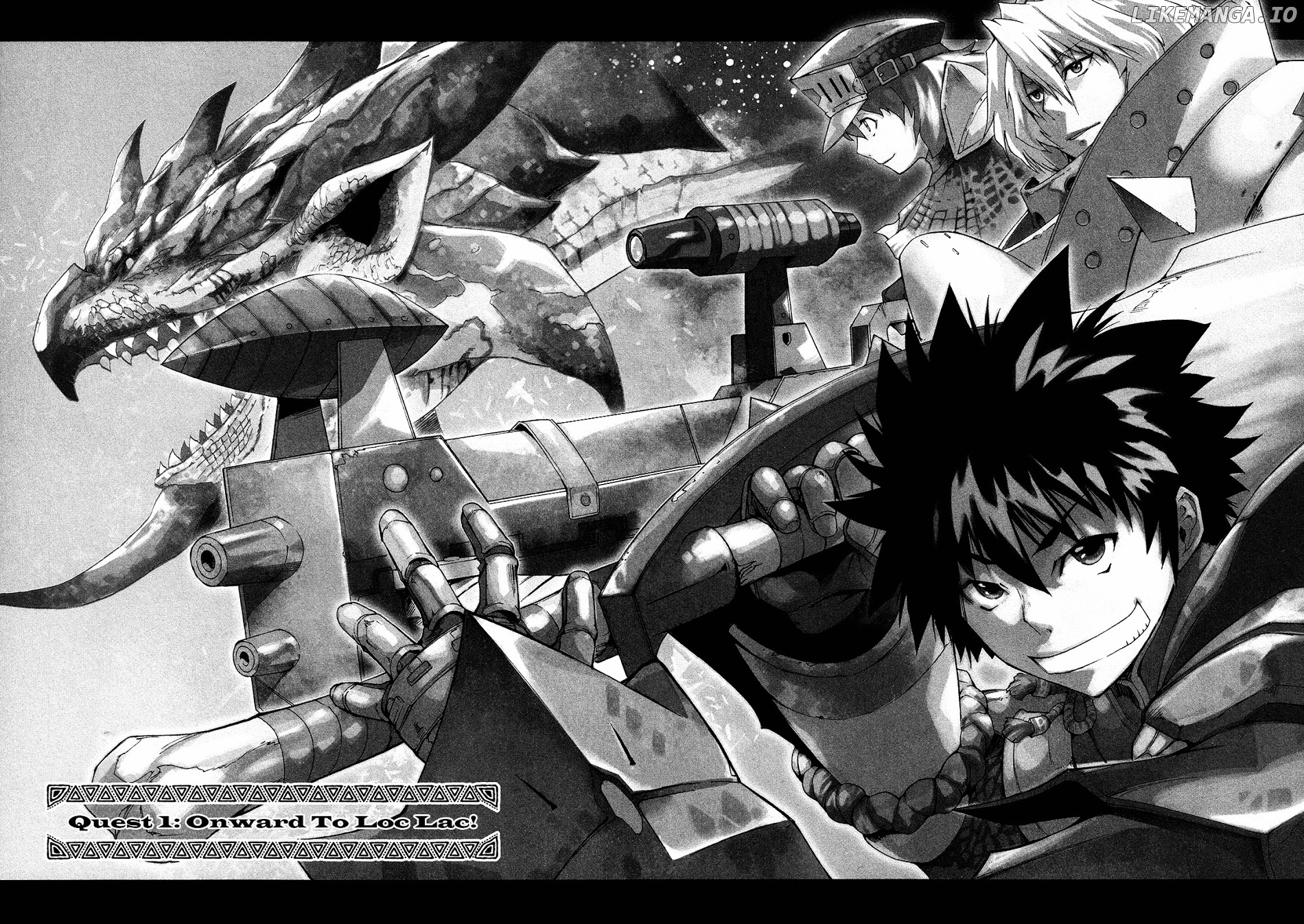 Monster Hunter - Senkou no Kariudo chapter 1 - page 4
