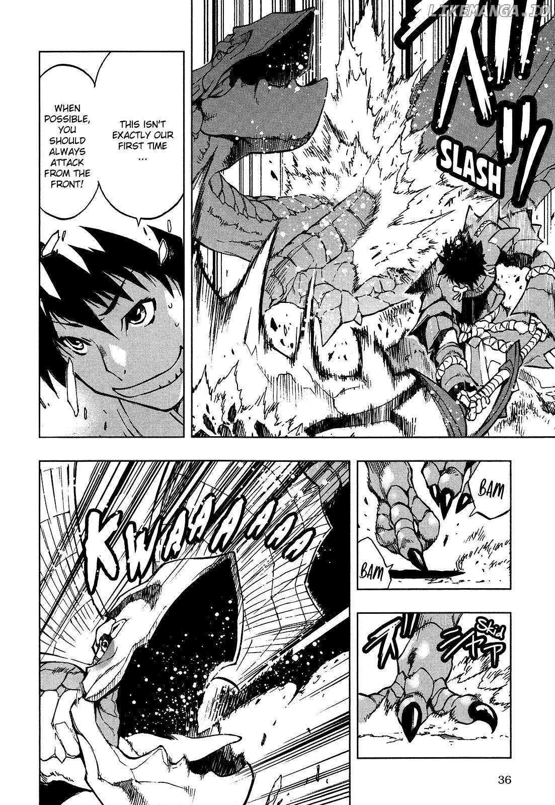 Monster Hunter - Senkou no Kariudo chapter 1 - page 7