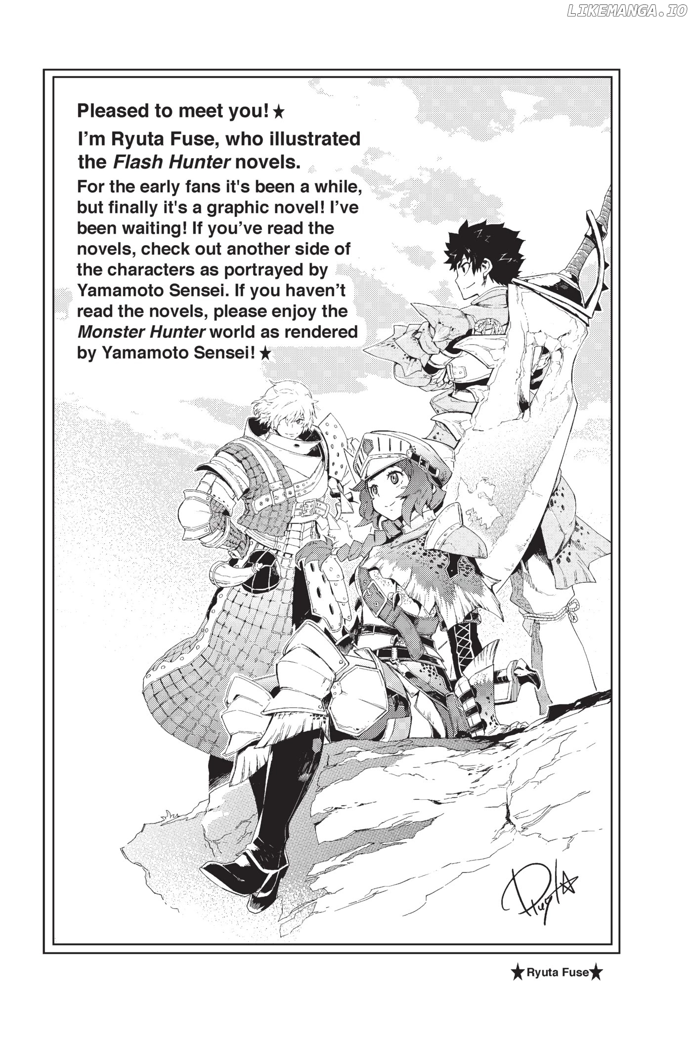Monster Hunter - Senkou no Kariudo chapter 7.5 - page 4