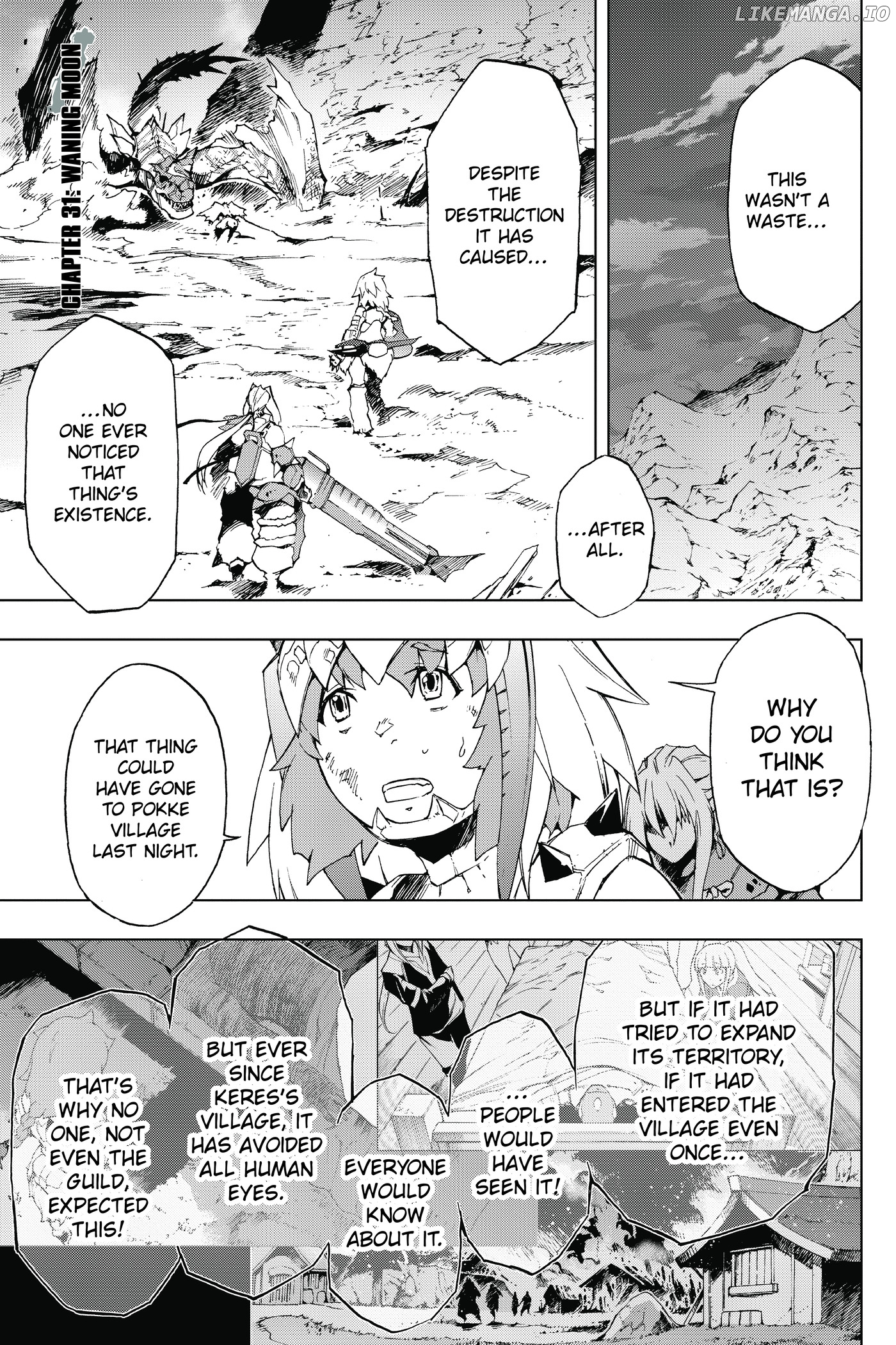 Monster Hunter - Senkou no Kariudo chapter 31 - page 1