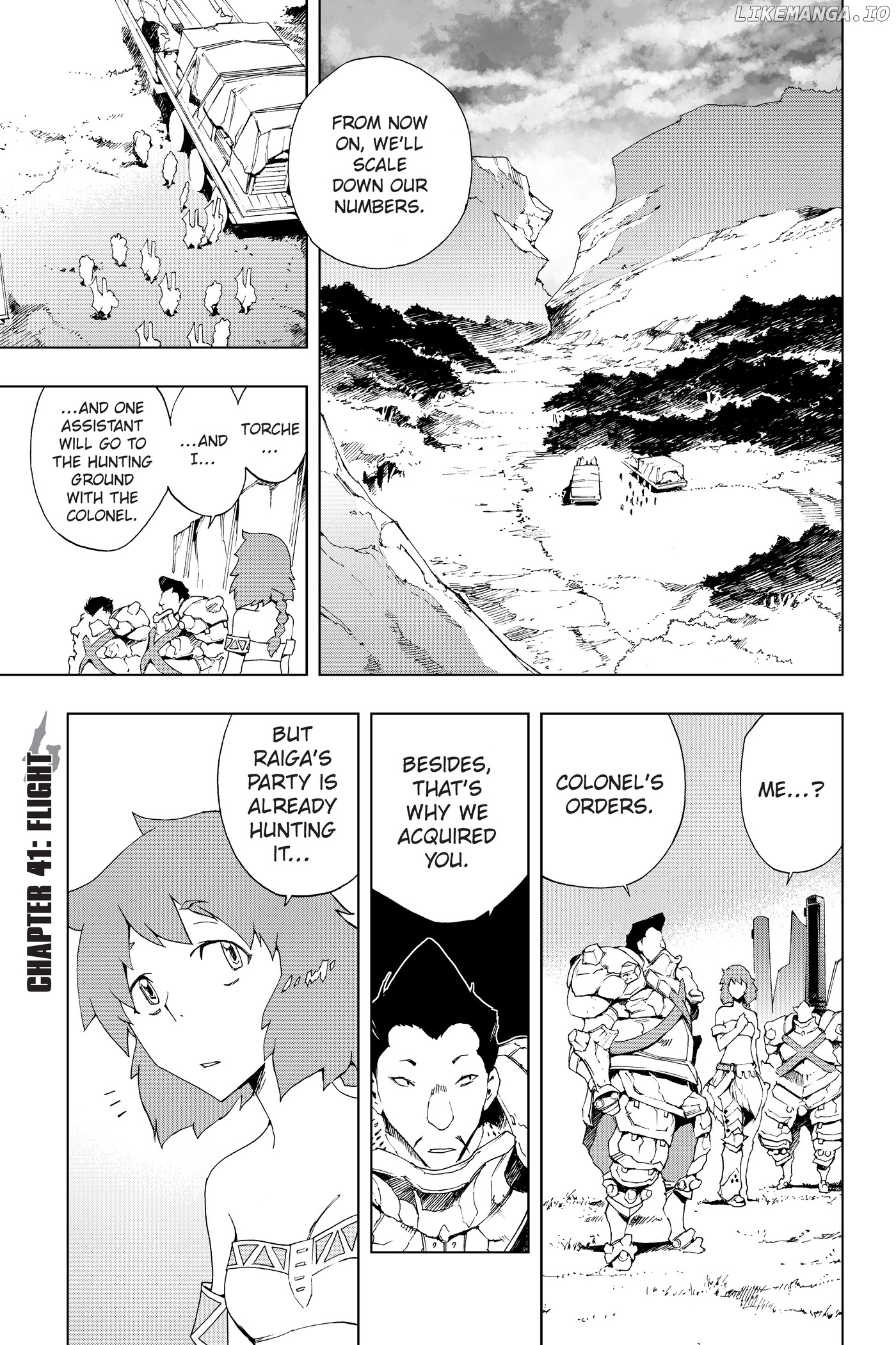 Monster Hunter - Senkou no Kariudo chapter 41 - page 1