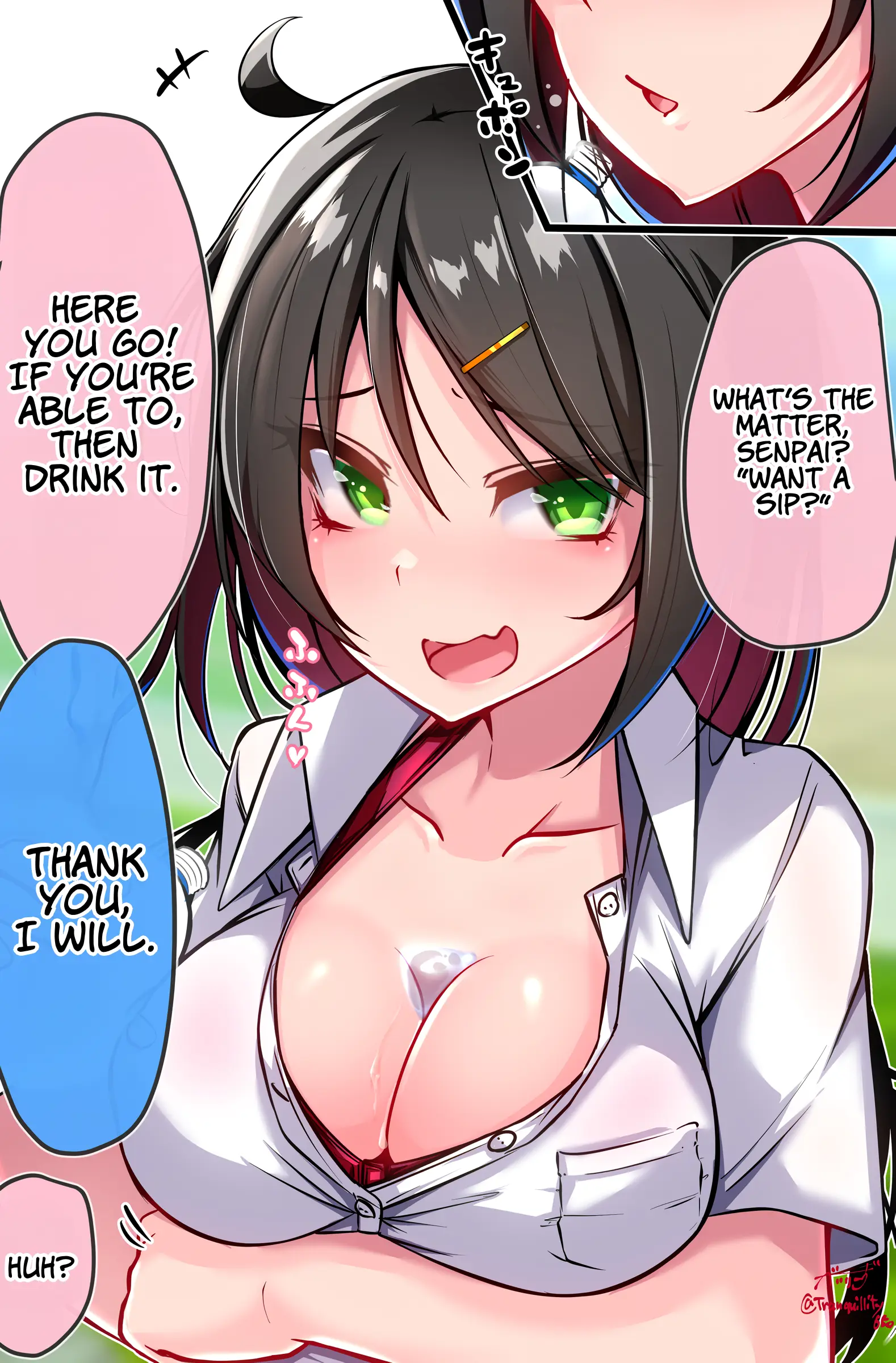 Gakkou no Yabee Kouhai chapter 3 - page 1