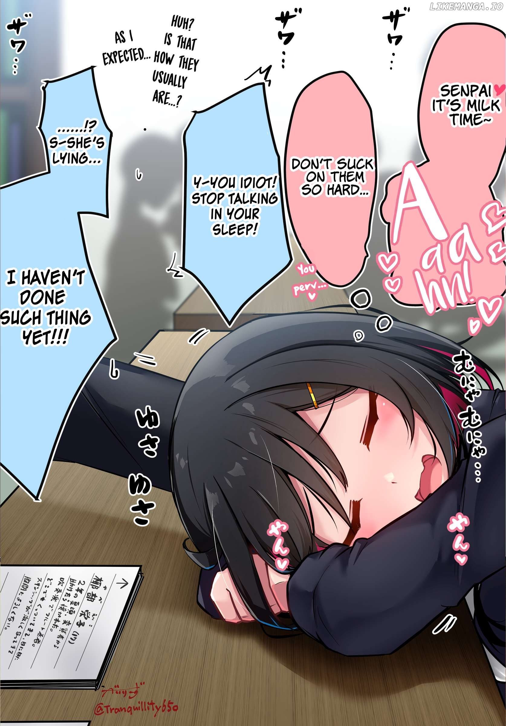 Gakkou no Yabee Kouhai chapter 13 - page 2