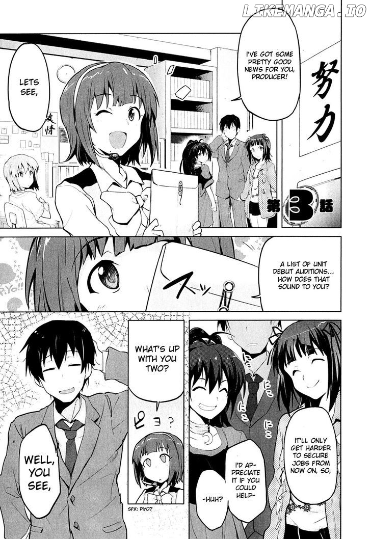 The Idolmster 2 The World is All One chapter 3 - page 1