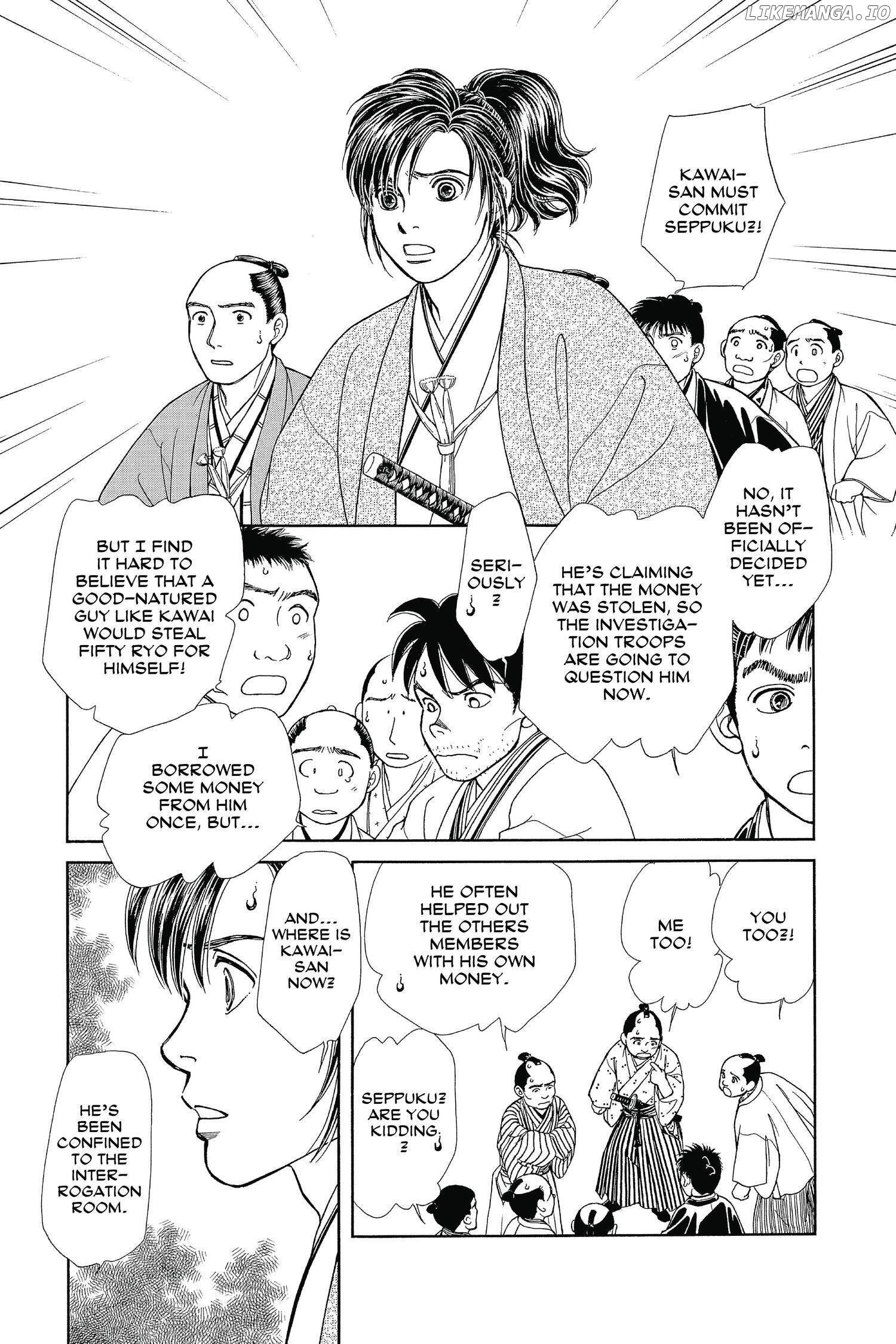 Kaze Hikaru chapter 123 - page 20