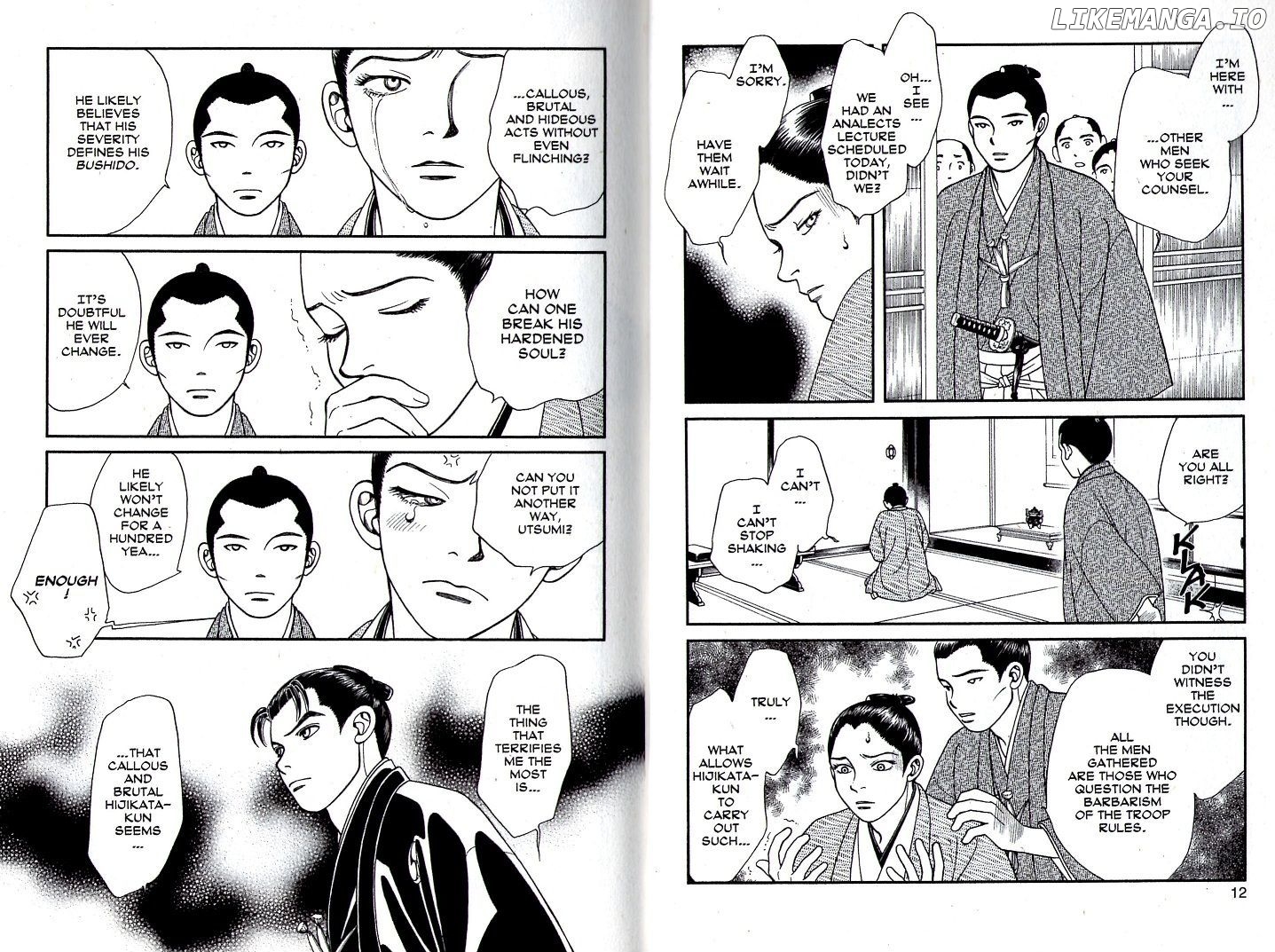 Kaze Hikaru chapter 86 - page 4