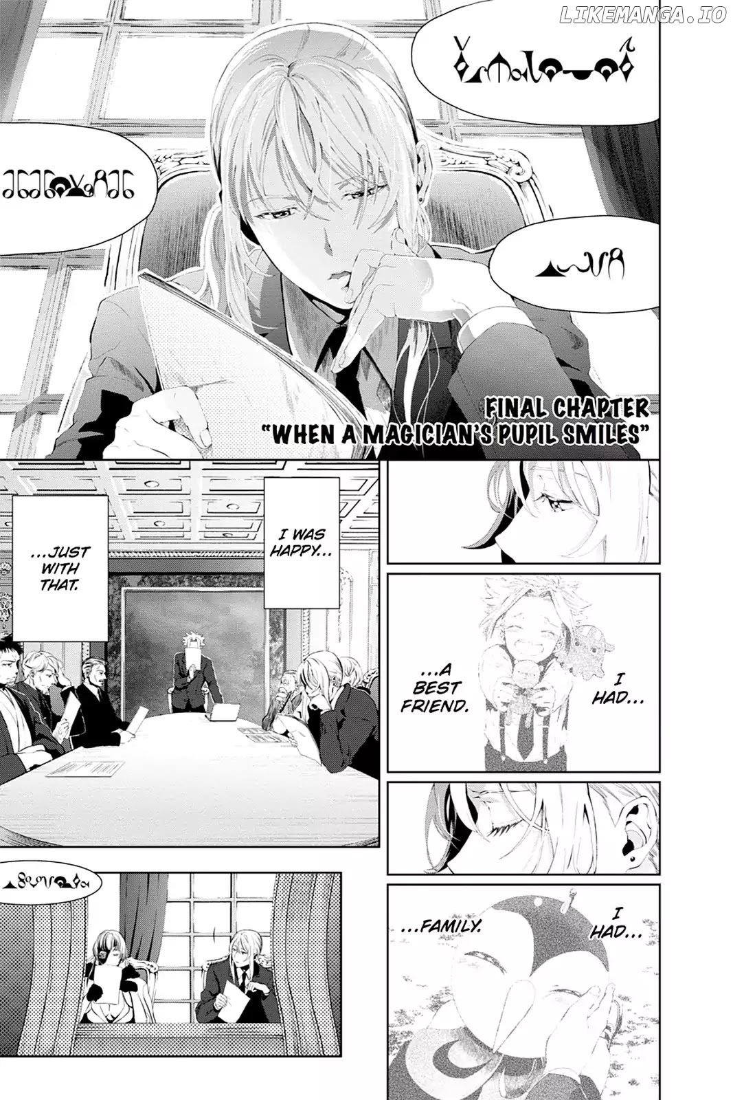 Mahou Tsukai no Deshi ga Warau Toki. chapter 14 - page 2