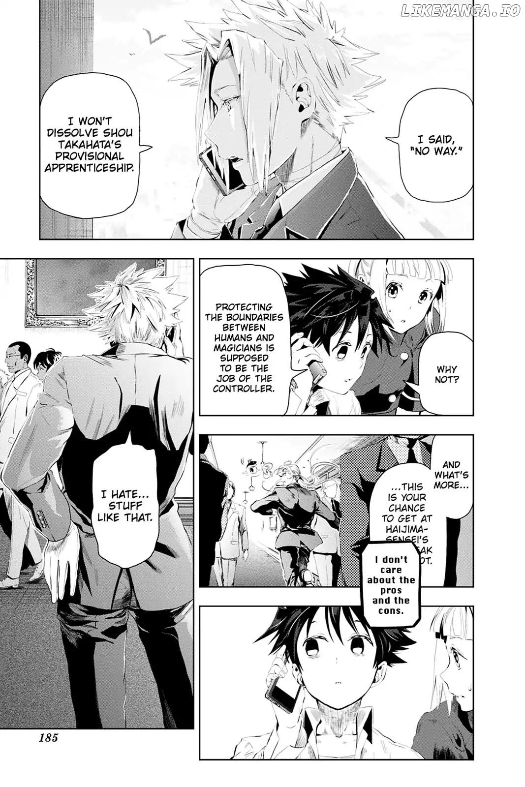Mahou Tsukai no Deshi ga Warau Toki. chapter 14 - page 8